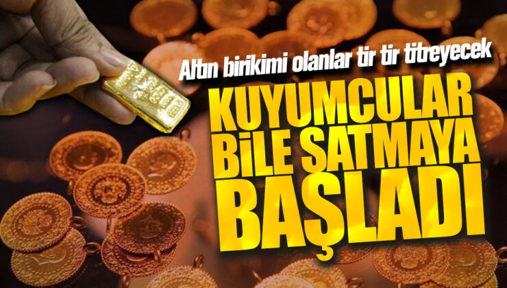 Altın Birikimi Olanlar Dikkat! Kuyumcular Bile Satışa Başladı