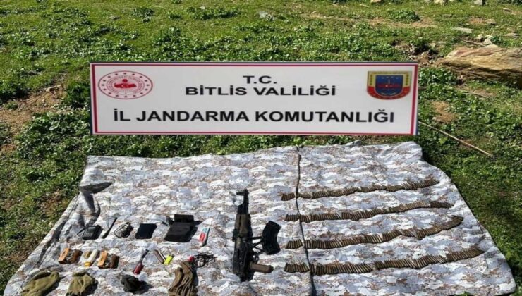 Bitlis’te Şok Operasyon! Toprağa Gömülü Silah ve Malzemeler Ele Geçirildi