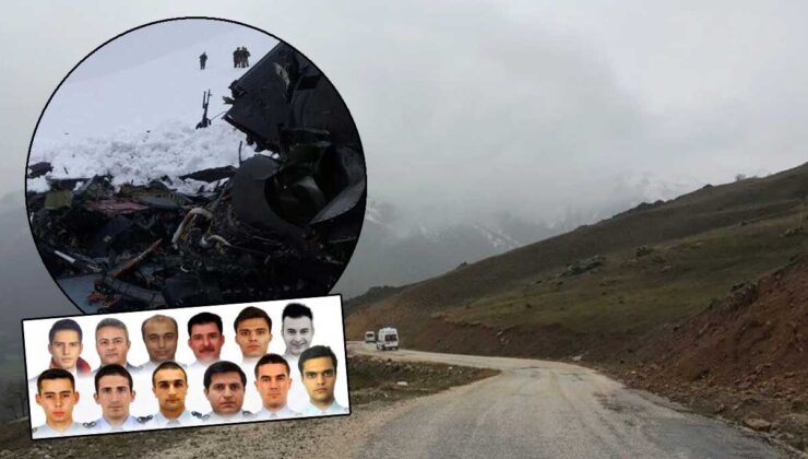 Tunceli’de düşen Sikorsky helikopterinde 12 kişi şehit oldu!