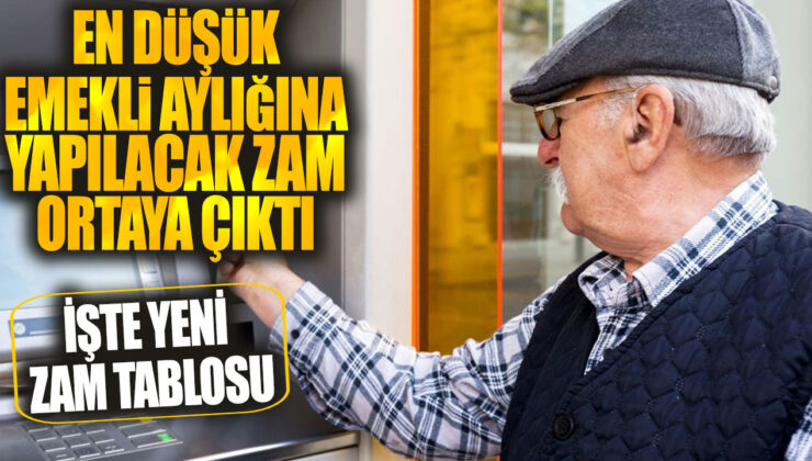 Emeklilere Müjde: En Düşük Emekli Aylığına Yapılacak Zam Belli Oldu! İşte Yeni Zam Tablosu