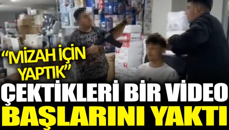 İstanbul’da Gençlerin Pompalı Tüfekle Çektikleri Videonun Ardından Yakalananlar!