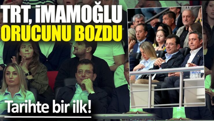 Fenerbahçe Opet, Eczacıbaşı Dynavit’i 3-0 yenerek Vodafone Sultanlar Ligi Şampiyonu oldu! Belediye Başkanı Ekrem İmamoğlu tribündeyken TRT’den ilk kez anons!