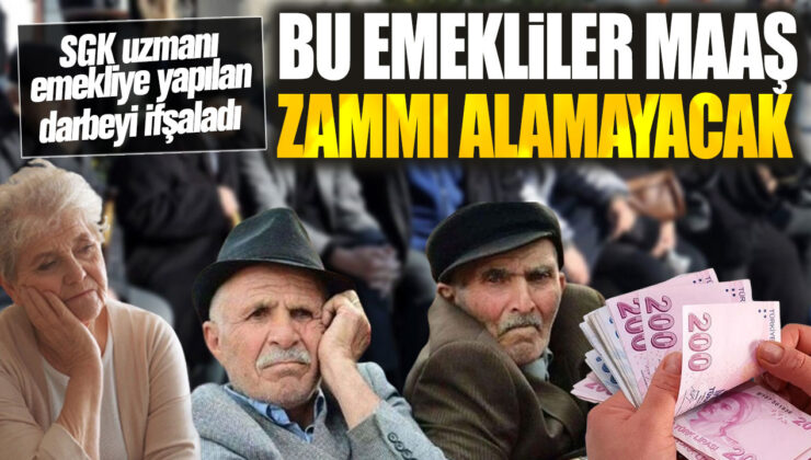 Emeklilerin Maas Zammı Hayali! İşte Alışamayacakları Acı Gerçek