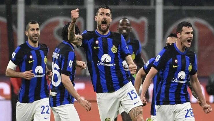 Inter, Milan Derbisini 2-1 Kazanarak Şampiyonluğunu İlan Etti!