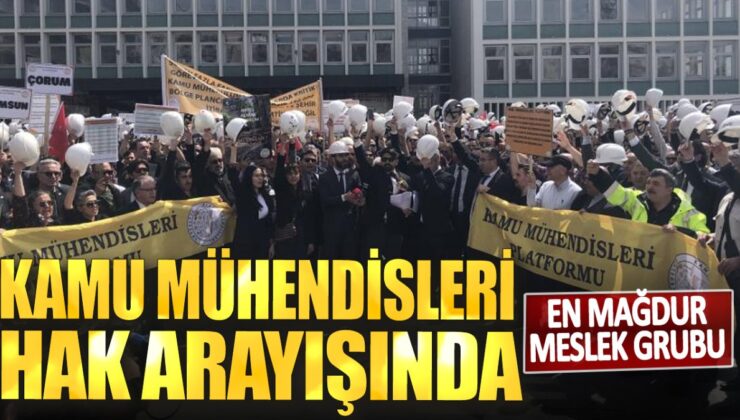 Kamu Mühendislerinden Sesler Yükseliyor: Haklarını Aramak İçin Harekete Geçtiler!