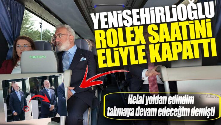 AKP’li Milletvekilinden Skandal Rolex Hamlesi: Saati Gizlemeye Çalıştı!