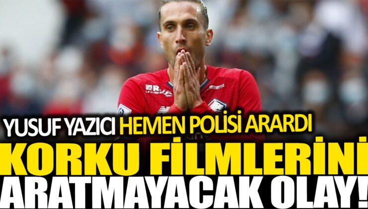 Milli Futbolcu Yusuf Yazıcı Hırsızları Polislerle Durdurdu!