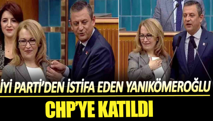 CHP Genel Başkanı Özgür Özel, İYİ Parti’den İstifa Eden Milletvekili Ayşe Sibel Yanıkömeroğlu’nu Partiye Katıldı, Rozeti Takıldı!