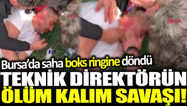 Antrenörün tekmeyle boğazına kaçan diline ilk müdahale sahada yapıldı