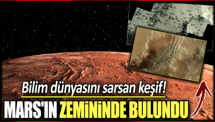 Mars Yüzeyindeki Örümcek Benzeri Şekillerin Sırrı Çözüldü!