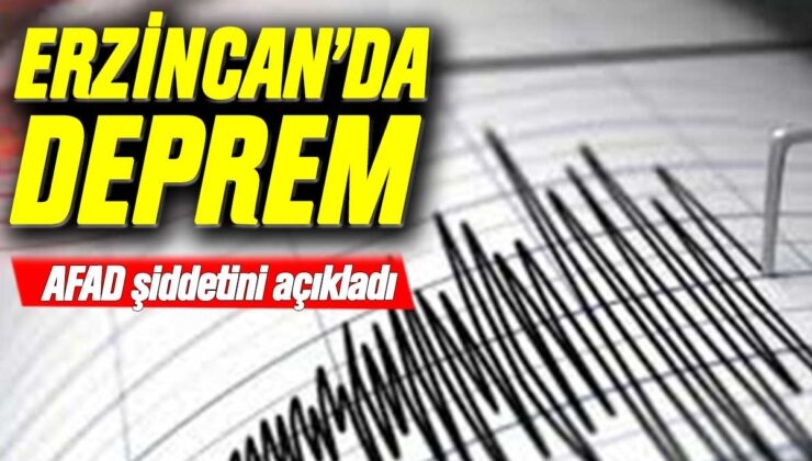 Erzincan’ın Tercan ilçesinde 4.1 büyüklüğünde deprem meydana geldi: Panik dolu anlar!