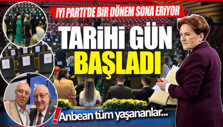 İYİ Parti Olağanüstü Kurultayında Yeni Genel Başkan Bugün Belli Olacak!