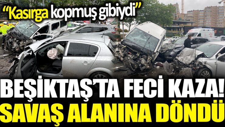 LEVENT’TE TRAFİK FELAKETİ: MİLLETVEKİLİNİN YEĞENİ DE KARIŞTI!