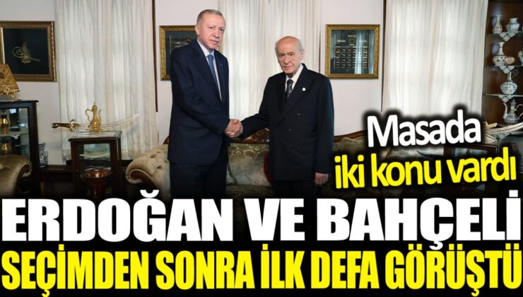 BAHÇELİ’YE CUMHURBAŞKANI ERDOĞAN’DAN ÖZEL ZİYARET: DETAYLAR ORTAYA ÇIKTI!