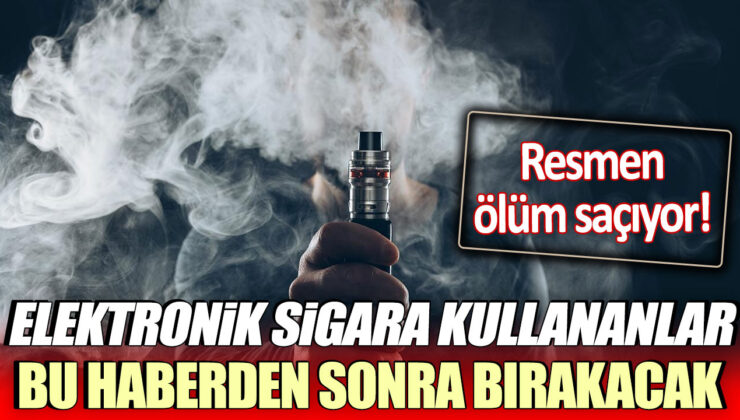 Gençlerde E-sigaraların Şaşırtıcı Etkisi Ortaya Çıktı: Çarpıcı Sonuçlar!