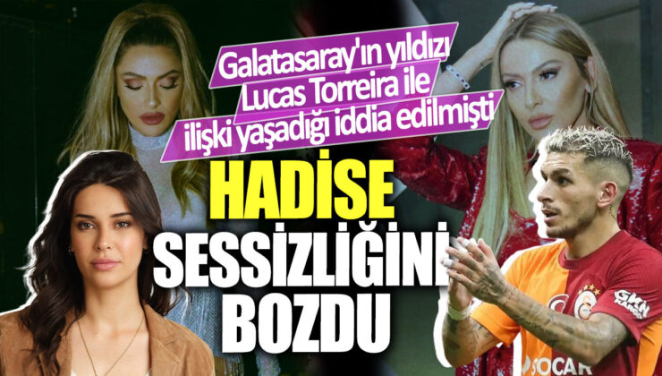 Hadise’nin Galatasaray tribünlerinde aşk iddiaları!