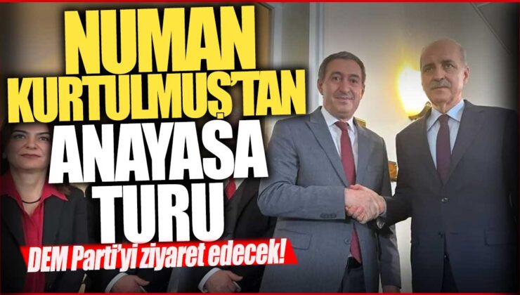 TBMM Başkanı Numan Kurtulmuş, Siyasi Parti Ziyaretlerini Sürdürüyor: Yeni Anayasa Çalışmaları Devam Ediyor!