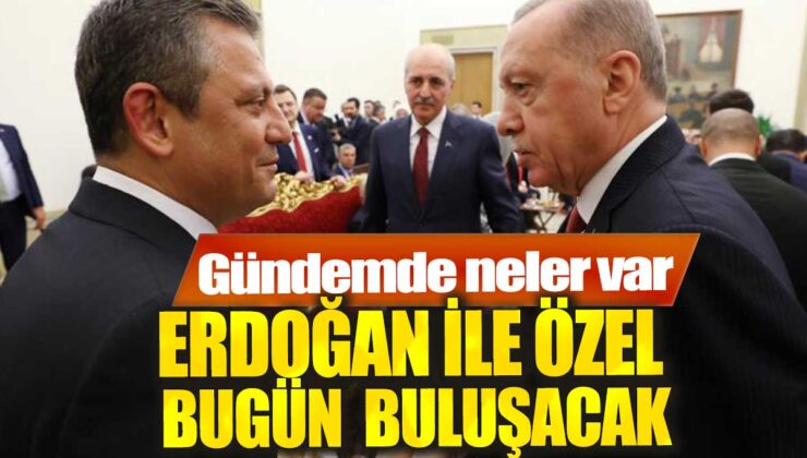 Erdoğan ve Özel’den Sivil Anayasa ve Gazze Katliamı İçin Buluşma!