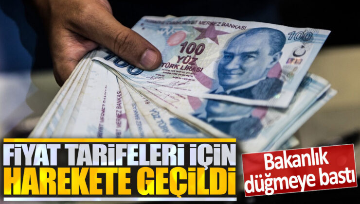 Hükümet Fiyat Tarifeleri İçin Harekete Geçti!