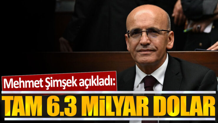 Mehmet Şimşek, Türkiye’ye Tam 6.3 Milyar Dolar Kazandırdı!