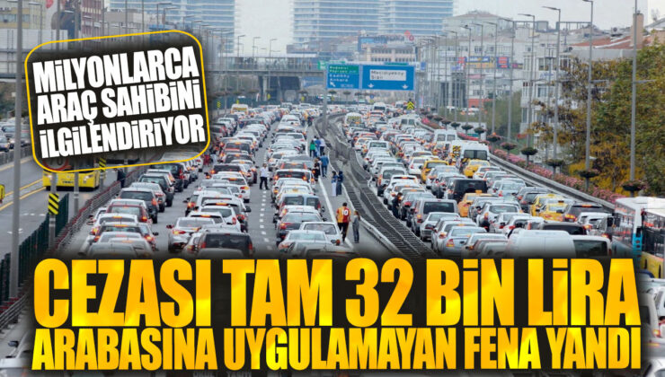 Araç Sahiplerine Uyarı: Parking Kurallarına Uymayanların Cezası Tam 32 Bin Lira Oldu!