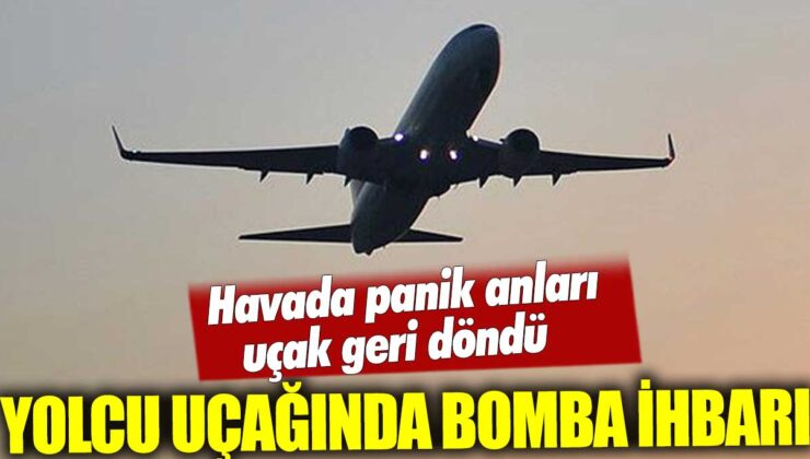 AJET Uçağı Bomba İhbarıyla Panikte! Yolcular Esenboğa’ya Geri Döndü!