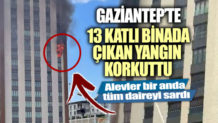 Lüks bir sitede yaşanan yangın büyük panik yarattı – Gaziantep’in Şehirgösteren Mahallesi’nde olay yerine hızlı müdahale!