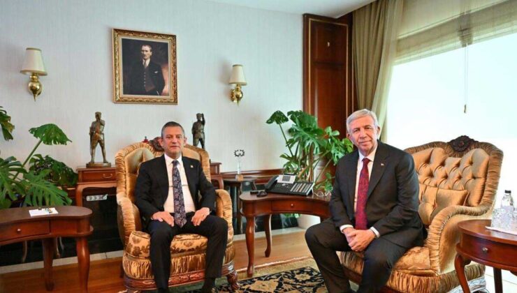 CHP Lideri Özgür Özel’den Ankara Büyükşehir Belediye Başkanı Mansur Yavaş’a Özel Ziyaret!