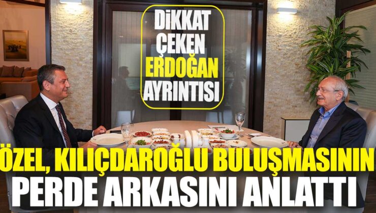 Özgür Özel’den Kılıçdaroğlu ile Yapılan Görüşmeye İlişkin Açıklama: “Hiç Bu Kadar Keyifli Yemek Yememiştik”