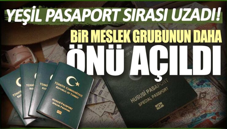 MHP’li Özdemir’in Önerisi Sonrası Eczaçılar da Yeşil Pasaport İstiyor!