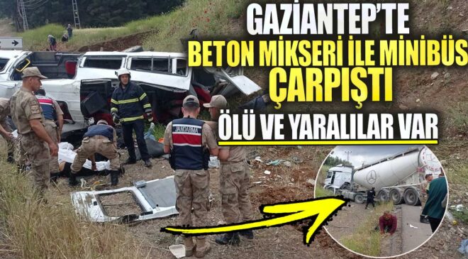 İslahiye-Hatay Yolunda Feci Kaza: 8 Ölü, 10 Yaralı!