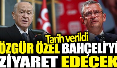 CHP Genel Başkanı Özgür Özel, MHP Genel Başkanı Devlet Bahçeli’yi Ziyaret Edecek!