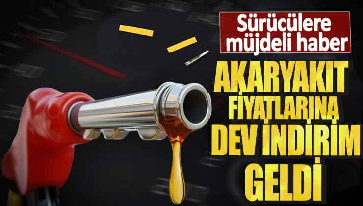 Sürücülere Müjdeli Haber: Akaryakıt Fiyatlarına Dev İndirim Geldi!