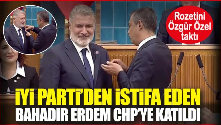 CHP’ye Katılan Bahadır Erdem’den Güçlü Açıklamalar!