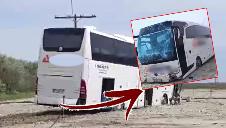 Adana’dan Kayseri’ye Giden Otobüs Şarampole Devrildi: 4 Yaralı!