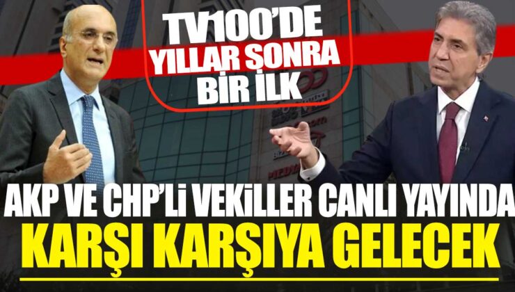 AKP ve CHP’li Vekiller Aynı Platformda Buluşuyor: Tarihi Anlaşma tv100’de!