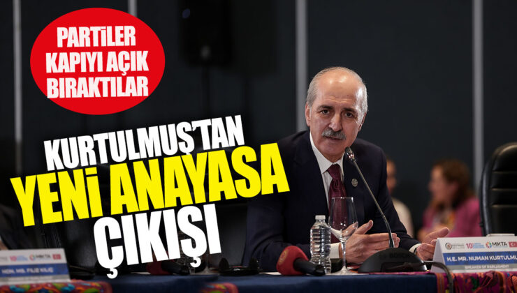 TBMM Başkanı Kurtulmuş: “Anayasa Sürecini Zehirlemeye Müsaade Ettirmeyeceğiz”