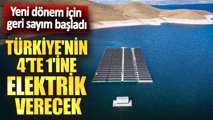 Türkiye’nin Enerji Sektöründe Devrim: Yüzer Güneş Enerjisi Santralleri Yıllık 79 Milyar Kilovatsaat Enerji Üretecek!