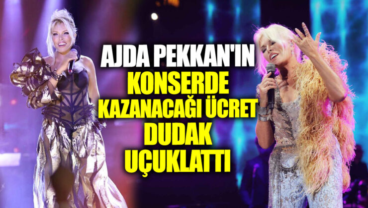 Ajda Pekkan’ın Dev Konserinden Tahmin Edilemeyecek Gelir!