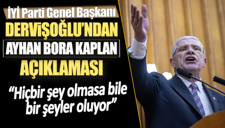 İYİ Parti Genel Başkanı Dervişoğlu: “Tek Adam Vesayeti Çöktü, İktidar Kendi Kuyruğuyla Savaşıyor”