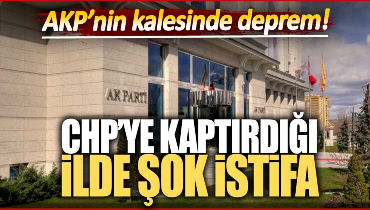 AKP Adıyaman İl Başkanı Görevinden İstifa Etti!