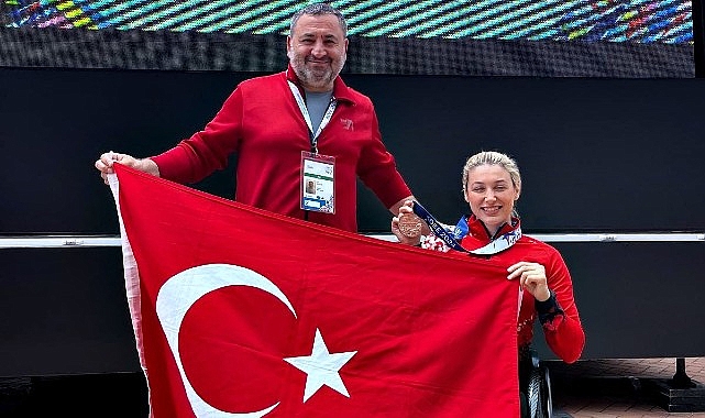 Hamide Doğangün, IPC Dünya Şampiyonası’nda bronz madalya kazandı