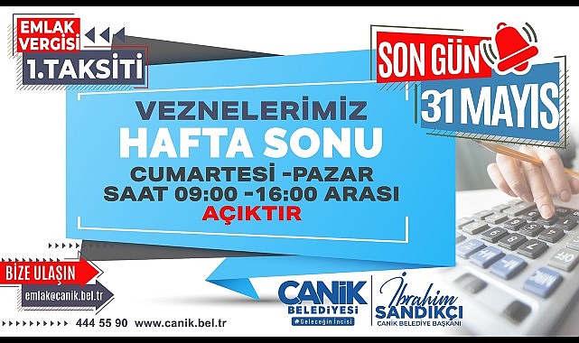 Hızlı ve Kolay: Canik Belediyesi’nde Vergi Ödemeleri Başladı