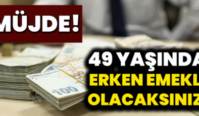 40-49 yaş arasında olanlara emeklilik hakkı verildi…